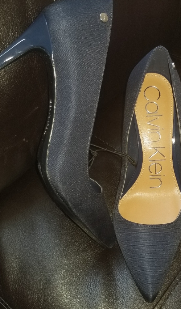 Calvin Klein blue shoes